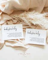 Minimalist Baby Shower Invite | Gender Neutral Baby Shower