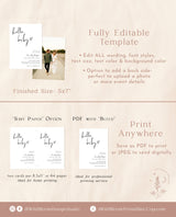 Minimalist Baby Shower Invites | Gender Neutral Baby Shower Invite