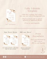 Boho Rehearsal Dinner Invite | Pampas Grass Rehearsal Dinner