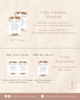 Would They Rather Bridal Shower Game | Fall Bridal Shower Game