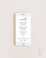 Minimalist Weekend Itinerary | Digital Itinerary Template