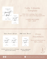 Please Sign Our Guestbook Sign | Minimalist Wedding Guestbook
