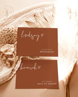 Terracotta Will You Be My Bridesmaid | Boho Bridesmaid Proposal