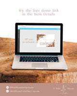 Fall Thank You Cards Template | Editable Thank You Card