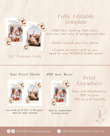 Will You Be My Bridesmaid | Bridesmaid Photo Card | Photo Bridesmaid Proposal | Minimalist Bridesmaid Cards | Boho Bridesmaid Proposal | A4