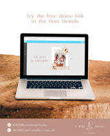 Will You Be My Bridesmaid | Bridesmaid Photo Card | Photo Bridesmaid Proposal | Minimalist Bridesmaid Cards | Boho Bridesmaid Proposal | A4