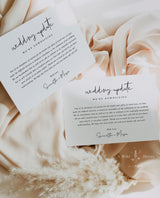 Minimalist Wedding Downsize Announcement Card | Covid Wedding Update