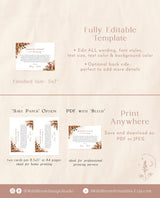 Rustic Wedding Downsize Announcement Card | Covid Wedding Update