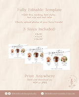 Dog Signature Drink Sign | Pet Signature Cocktail Sign