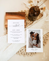 Minimalist Virtual Wedding Invitation | Covid Wedding Update