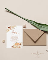 Fall Baby Shower Invite | A Little Pumpkin is on the Way