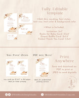 Fall Baby Shower Invite Bundle | A Little Pumpkin is On The Way