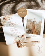 Fall Baby Shower Invite | A Little Pumpkin is on the Way