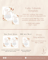 Late Night Diapers Template Sign | Boho Baby Shower Game