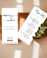 Boho Small Business Price List Template | Beauty Price List