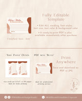 Retro Advice and Wishes Card | 70s Bridal Shower