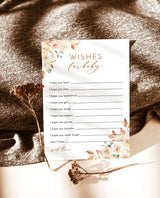 Fall Wishes For Baby Card | Gender Neutral Baby Shower