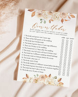 Over or Under Bridal Shower Game | Boho Bridal Shower