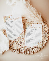 Find the Guest Shower Game | Fall Bridal Shower Game