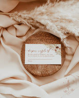 Boho Baby Shower Invitation | Girl Baby Shower Bundle