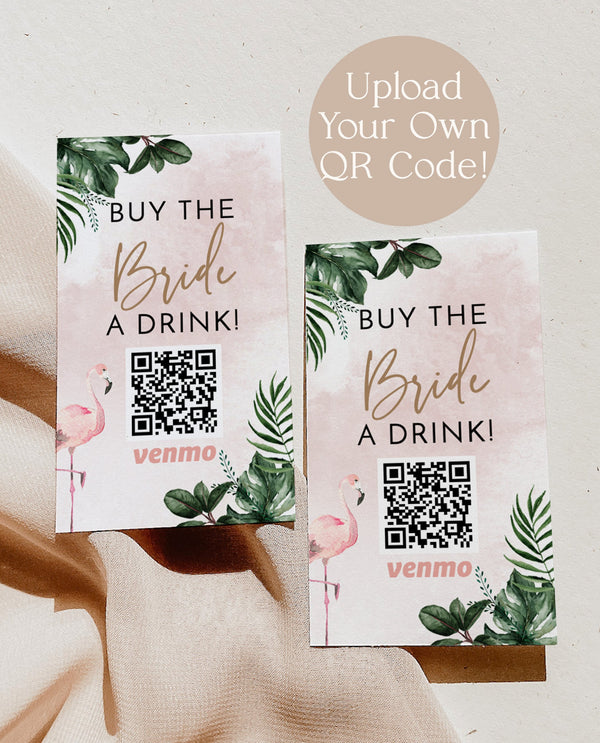 Buy The Bride A Drink | Tropical Bachelorette Venmo Card 