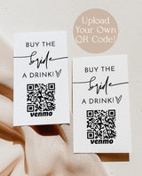 Buy The Bride A Drink | Minimal Bachelorette Venmo Card