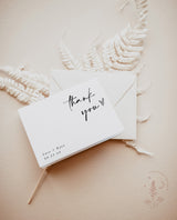 Minimalist Thank You Card | Thank You Card