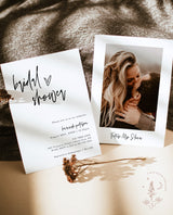 Minimalist Bridal Shower Invite | Modern Bridal Shower Bundle