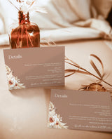 Pampas Grass Wedding Invitation Suite | Minimalist Wedding Invite