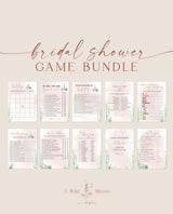 Desert Bridal Shower Games | Boho Bridal Shower Games