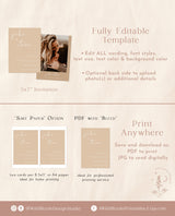 Modern Wedding Invitation Suite | Minimalist Wedding Invite