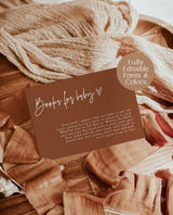 Books for Baby Card | Book Request Insert