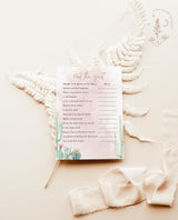 Find the Guest Shower Game | Editable Boho Game Template