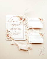 Boho Time Capsule | Pampas Grass Baby Shower