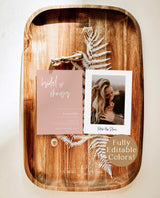 Minimalist Bridal Shower Invitation | Boho Bridal Shower Invite