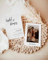 Minimalist Bridal Shower Invitation | Boho Bridal Shower Invite