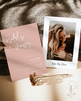 Dusty Blush Bridal Shower Invite | Pink Bridal Shower