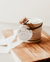 Boho Thank You Tags | Fall Shower Thank You Favor Tags