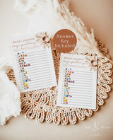 Emoji Picture Game | Bridal Shower Emoji Picture Game | Pampas Grass Bridal Shower Game | Boho Bridal Shower Game | Boho Bridal | A4