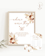 Where Were They Bridal Shower Game | Couples Photo Game