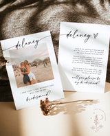 Will You Be My Bridesmaid | Bridesmaid Photo Card