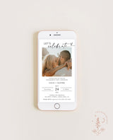 Digital Bridal Shower Evite | Minimalist Bridal Shower Invite