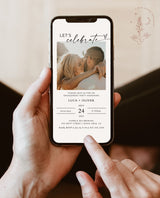 Digital Bridal Shower Evite | Minimalist Bridal Shower Invite