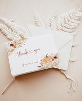 Boho Thank You Card Template | Fall Thank You Cards