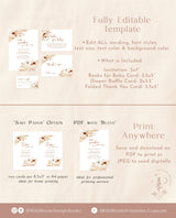 Fall Baby Shower Invite Bundle | A Little Pumpkin is On The Way
