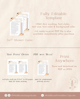 Baby Shower Guess Who Game | Pumpkin Baby Shower