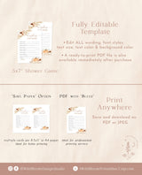 Boho Wishes for Baby Shower Card | Pumpkin Baby Shower