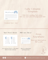 Rainbow Advice for Parents Card Shower | Advice for Mommy