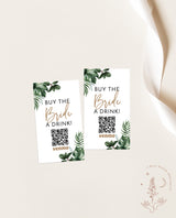 Buy The Bride A Drink | Tropical Bachelorette Venmo Card