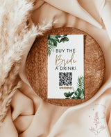 Buy The Bride A Drink | Tropical Bachelorette Venmo Card